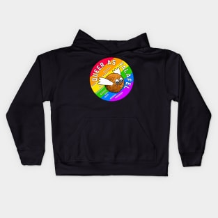 Queer As Falafel Kids Hoodie